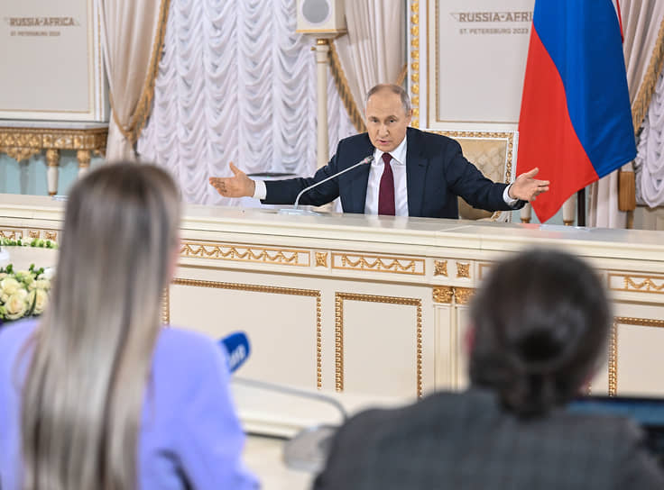 Владимир Путин на встрече с журналистами дал выговориться всем