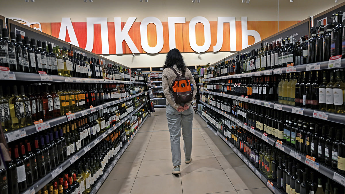 Продажи продуктов питания растут быстрее алкогольных напитков