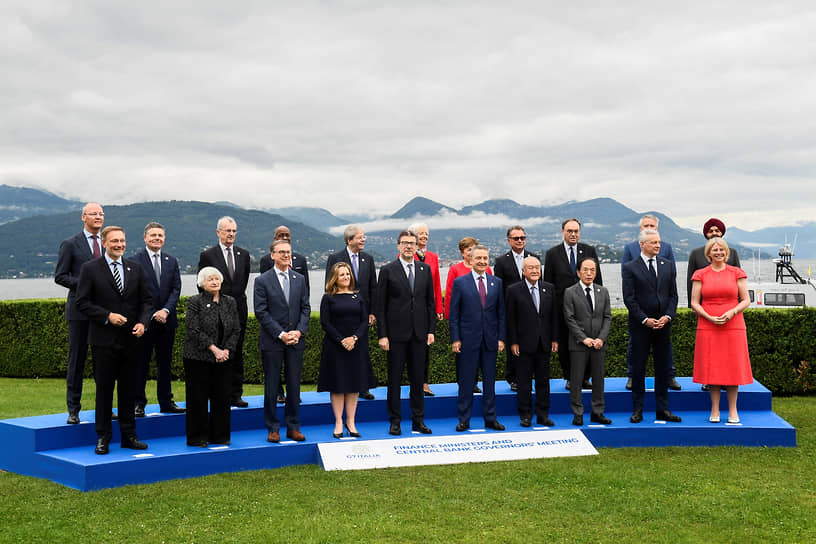 Участники саммита G7
