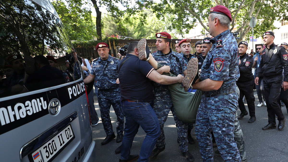 В Армении 27 мая продолжились протесты