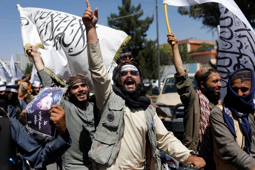 Представители движения «Талибан» (признано в РФ террористическим и запрещено) 