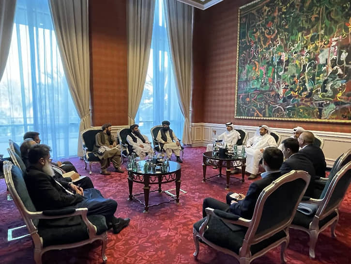 Участники четырехсторонней встречи в Дохе (Узбекистан, Афганистан, Пакистан и Катар) обсудили проект строительства железной дороги из Узбекистана в Пакистан через территорию Афганистана (1 июля 2024 года)