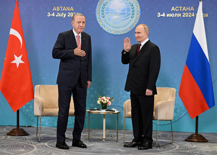 Владимир Путин и Реджеп Тайип Эрдоган во многом не совпадают