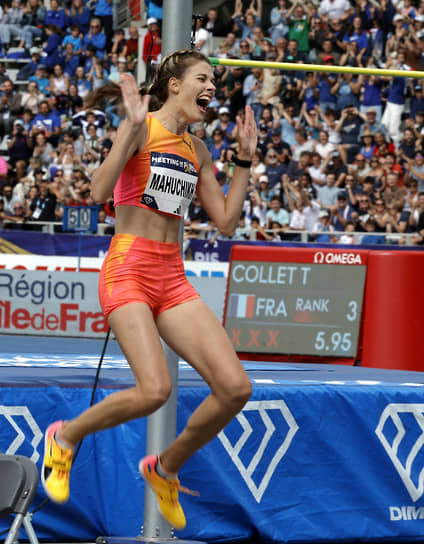 Ярослава Магучих установила новый рекорд по прыжкам в высоту среди женщин