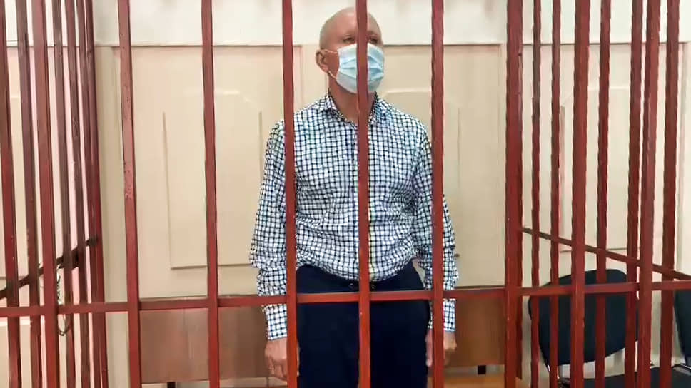 Бывший начальник тыла МВД по Татарстану Рамиль Шакиров в суде (июль 2023 года)