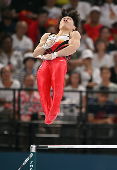 Выступление японского гимнаста Дайки Хасимото