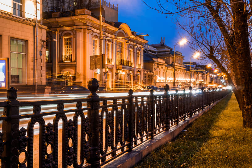 Тверской бульвар в Москве