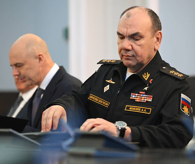Главнокомандующий ВМФ адмирал Александр Моисеев