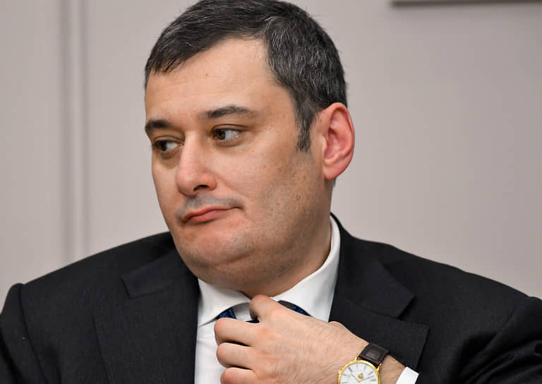 Врио губернатора Курской области Александр Хинштейн