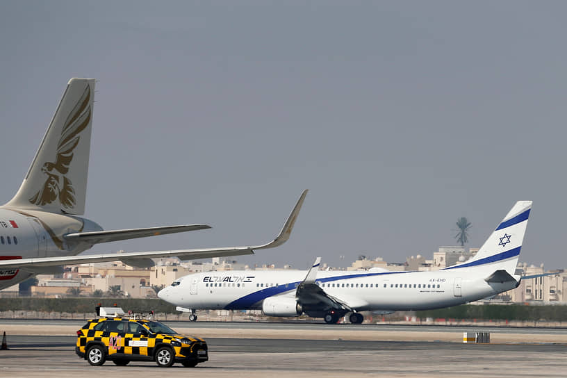 Самолет израильской национальной авиакомпании El Al