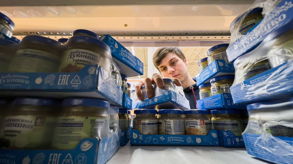 Спрос на детское питание вырос на 15%