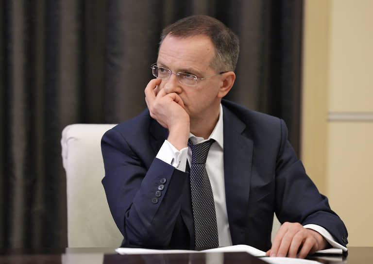 Помощник президента России Владимир Мединский во время заседания