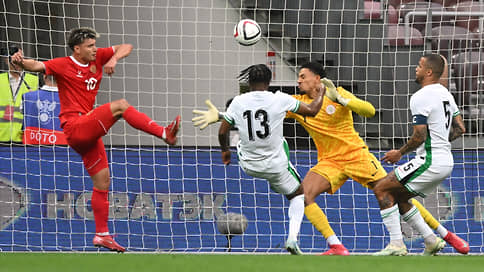 The Russian football team in a friendly match played a draw with Nigeria