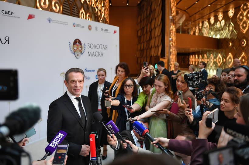 Председатель СТД России, режиссер Владимир Машков на церемонии
