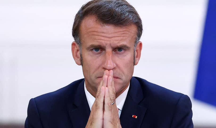 Президент Франции Эмманюэль Макрон