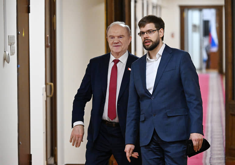 Главную роль в назначении Михаила Зюганова (справа), как уверяют ростовские власти, сыграли не родственные связи (слева — его дед Геннадий Зюганов), а высокие «управленческие компетенции»