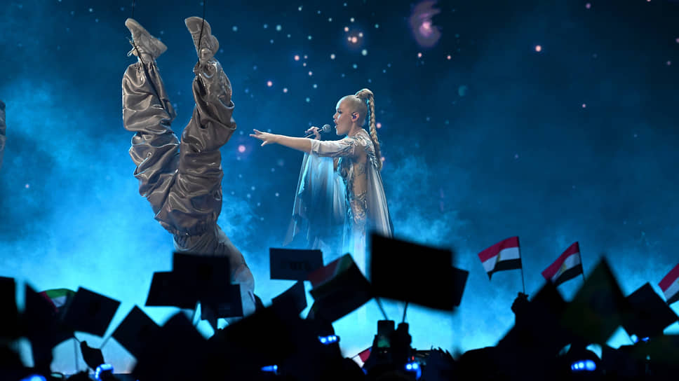 Участница конкурса от Белоруссии певица Настя Кравченко