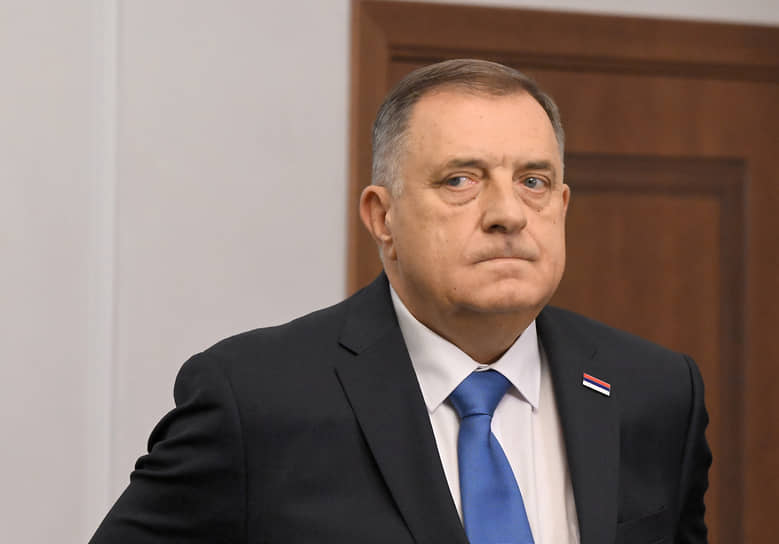 Лидер Республики Сербской Милорад Додик