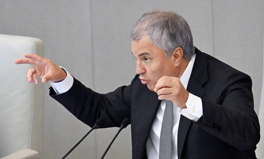 Председатель Госдумы Вячеслав Володин