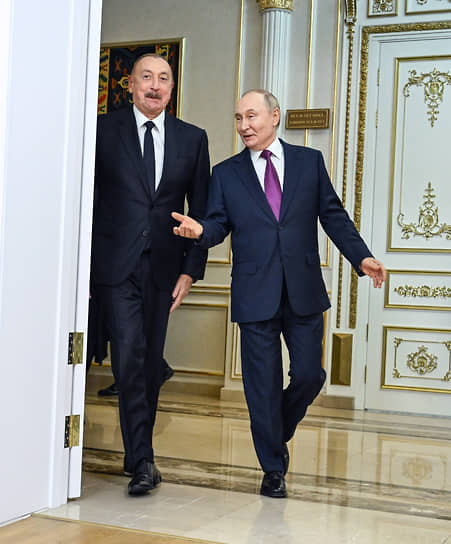 Владимир Путин и Ильхам Алиев встретились после долгого перерыва