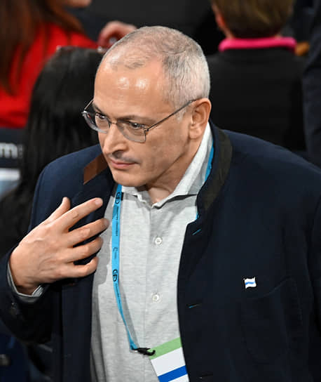 Михаил Ходорковский (внесен в РФ в реестр иноагентов) в 2023 году