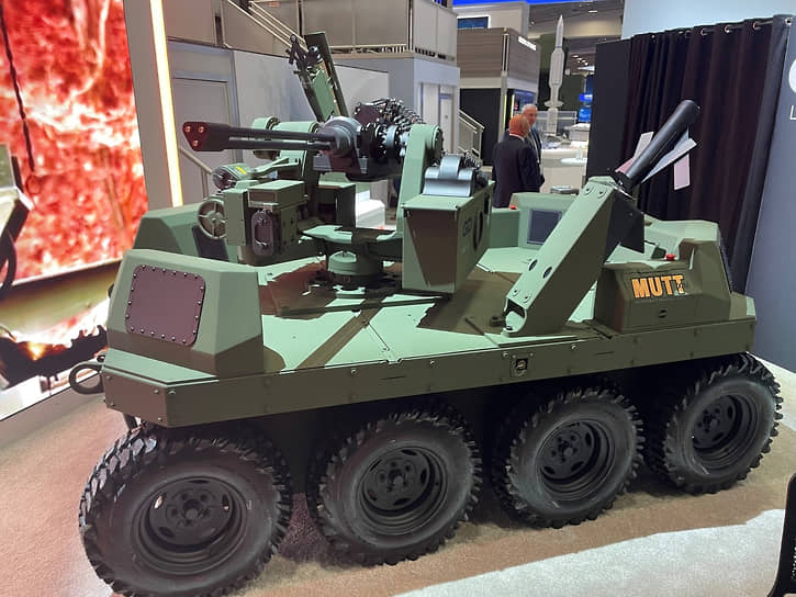 Роботизированное транспортное средство нового поколения MUTT XM