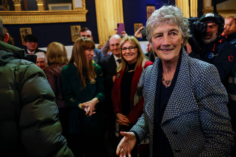 Избранный президент Ирландии Кэтрин Коннолли