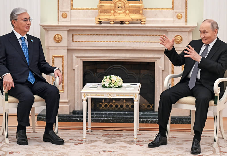 Владимиру Путину и Касым-Жомарту Токаеву есть что обсудить