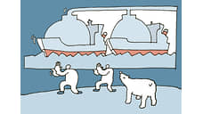 Танкеры ждут мороз