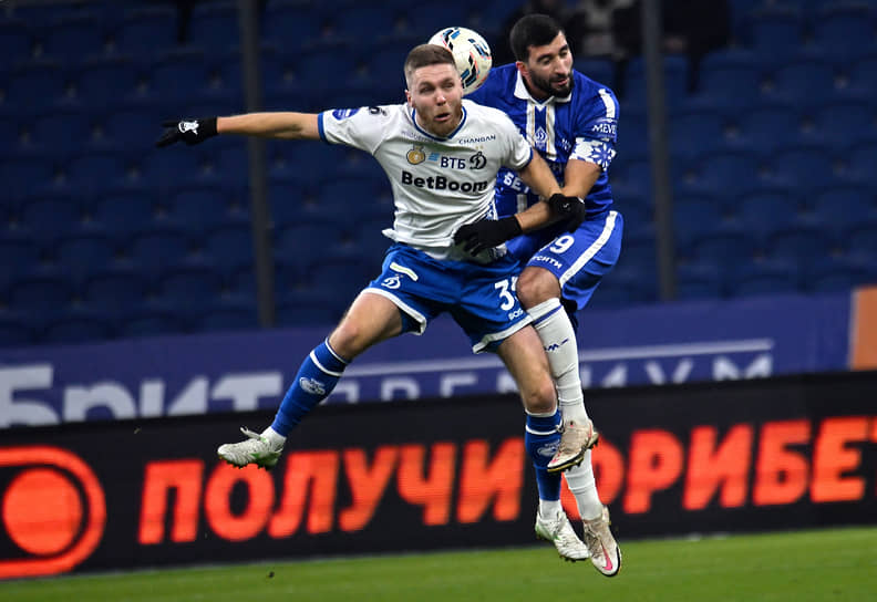 Кадры матча «Динамо» (Москва) — «Динамо» (Махачкала)