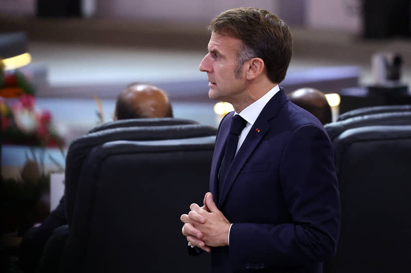 Президент Франции Эмманюэль Макрон