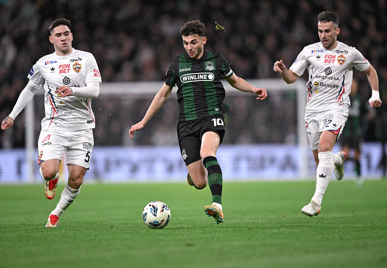 Матч «Краснодара» с ЦСКА