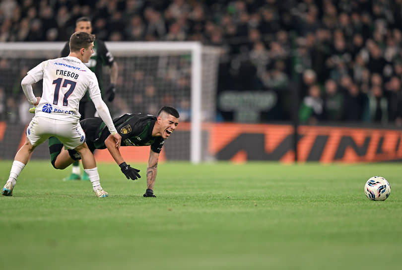 Матч «Краснодара» с ЦСКА