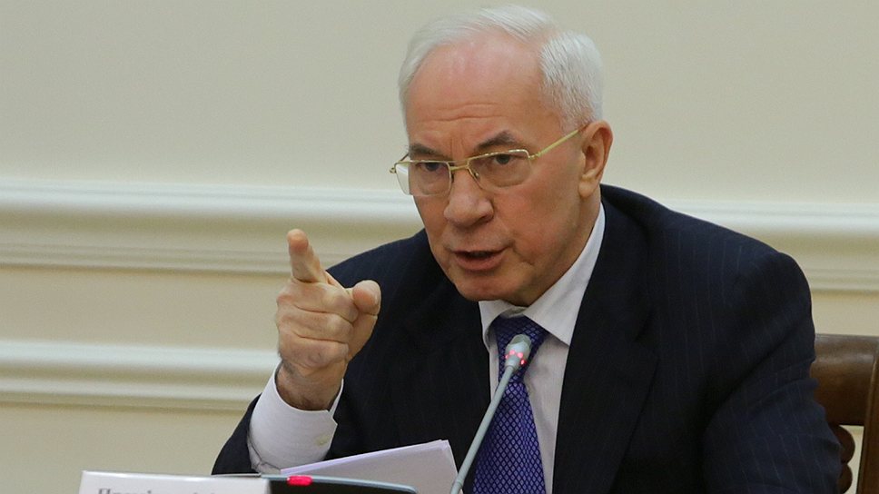 Премьер Николай Азаров четко указал на тех, кто, по его мнению, виновен в осложнении экономической ситуации