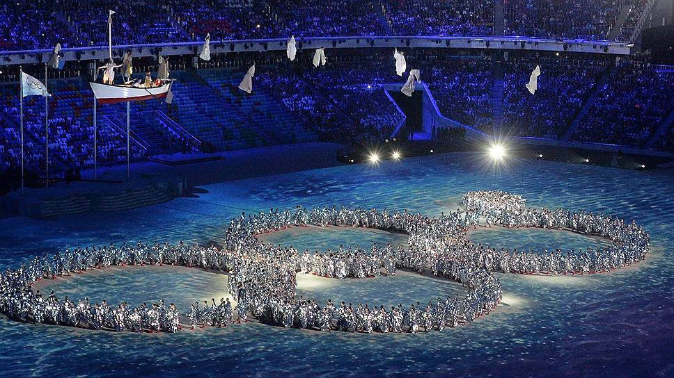 XXII Зимние Олимпийские игры в Сочи. Церемония закрытия прошла на стадионе &quot;Фишт&quot;