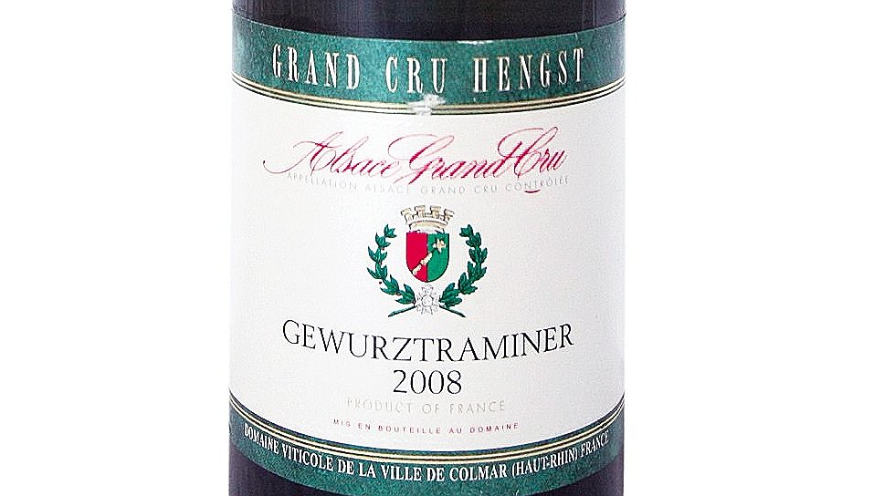 Dom.Viticоle de la Ville de Colmar Gewurztraminer Gr Cru Hengst