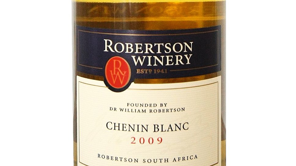 Robertson winery Chenin Blanc 2009