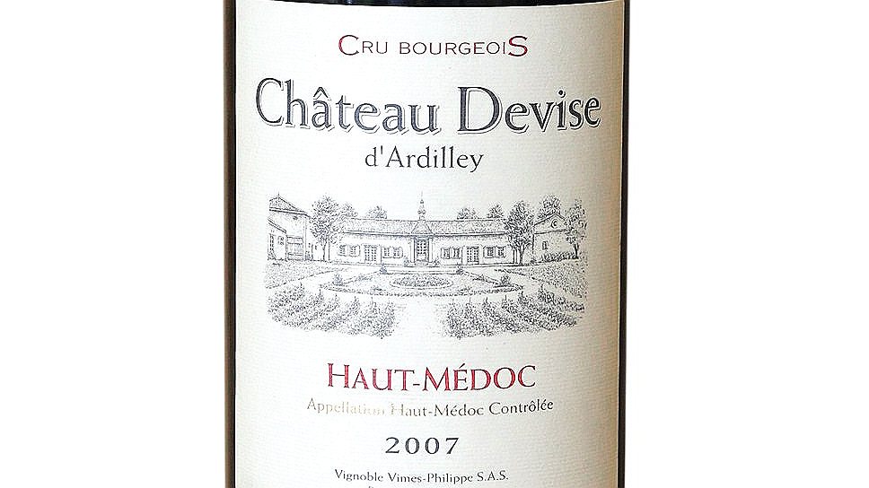 Chateau Devise
d’Ardilley 2007 