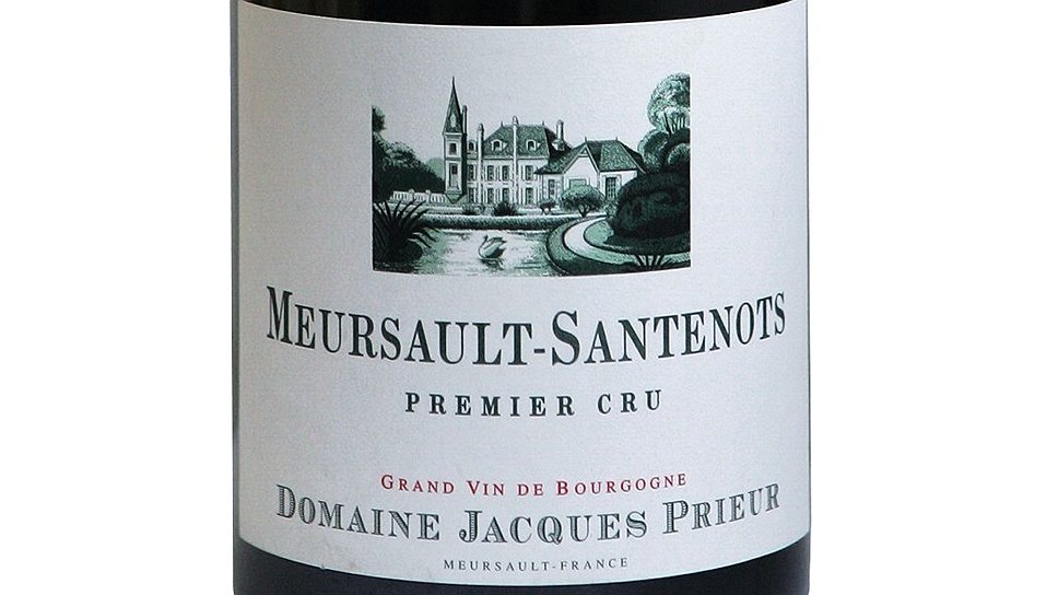 Domaine Jacques Prieur Meursault Santenot 1er Cru