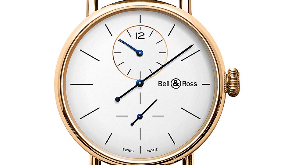 Часы Bell &amp; Ross WW1 Regulateur Pink Gold