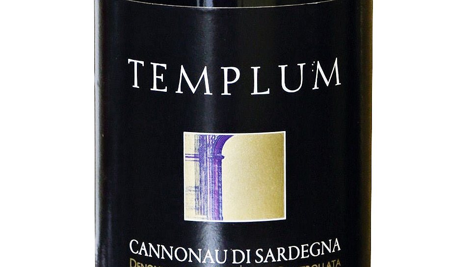 Cannonau
di Sardegna
Templum
2009 