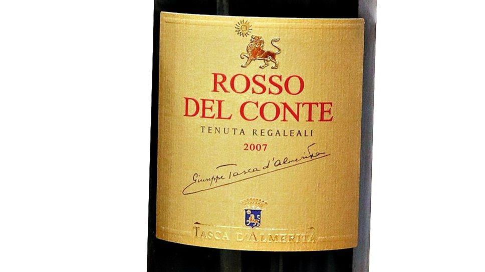 Tasca d&#39;Almerita Rosso del Conte Nero d&#39;Avola 2007