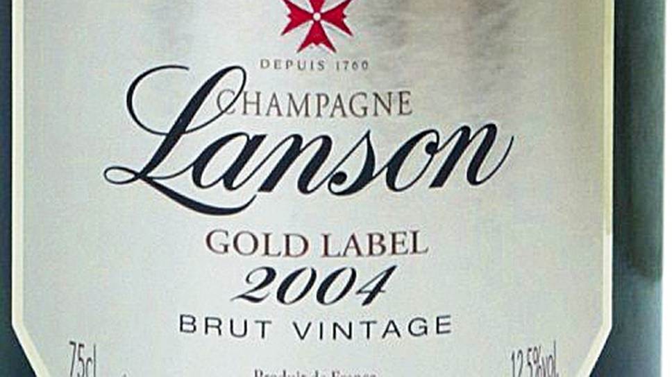 Lanson Gold Label Brut Vintage 2004