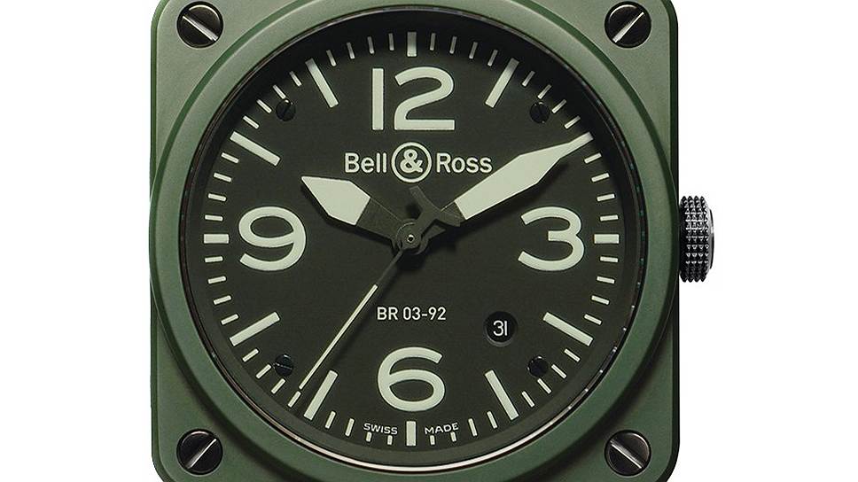 Bell &amp; Ross, Type Aviation
Carbon Scratchsans 