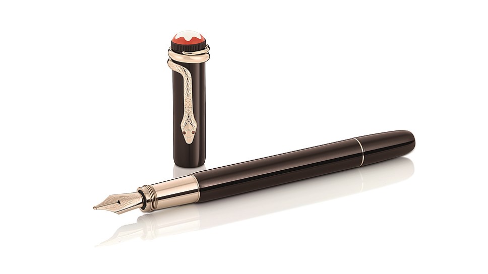 Ручка Montblanc Heritage Rouge et Noir Tropic Brown Special Edition