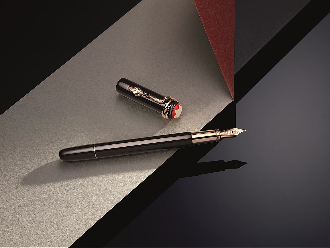 Ручка Montblanc Heritage Rouge et Noir Tropic Brown Special Edition