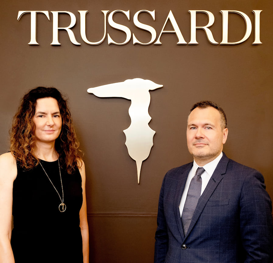 CEO Trussardi Маэлла Манделли и СОО Trussardi Джузеппе Пинто