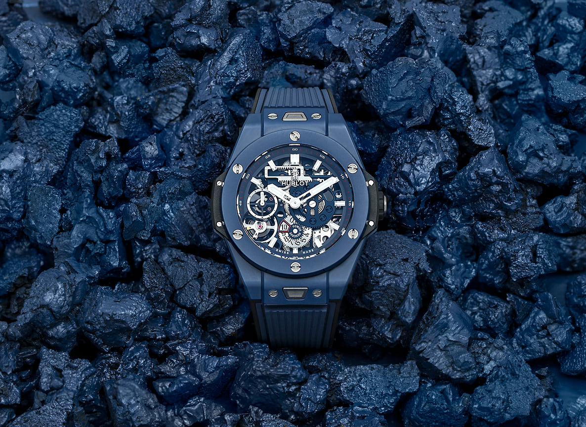 Часы Hublot Big Bang Meca-10 Blue Ceramic