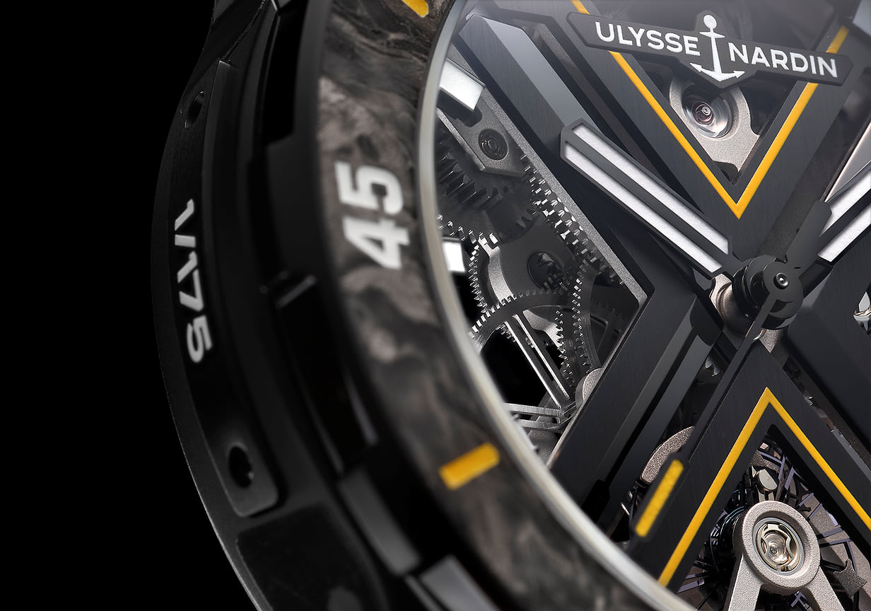 Часы Ulysse Nardin Diver X Skeleton Black