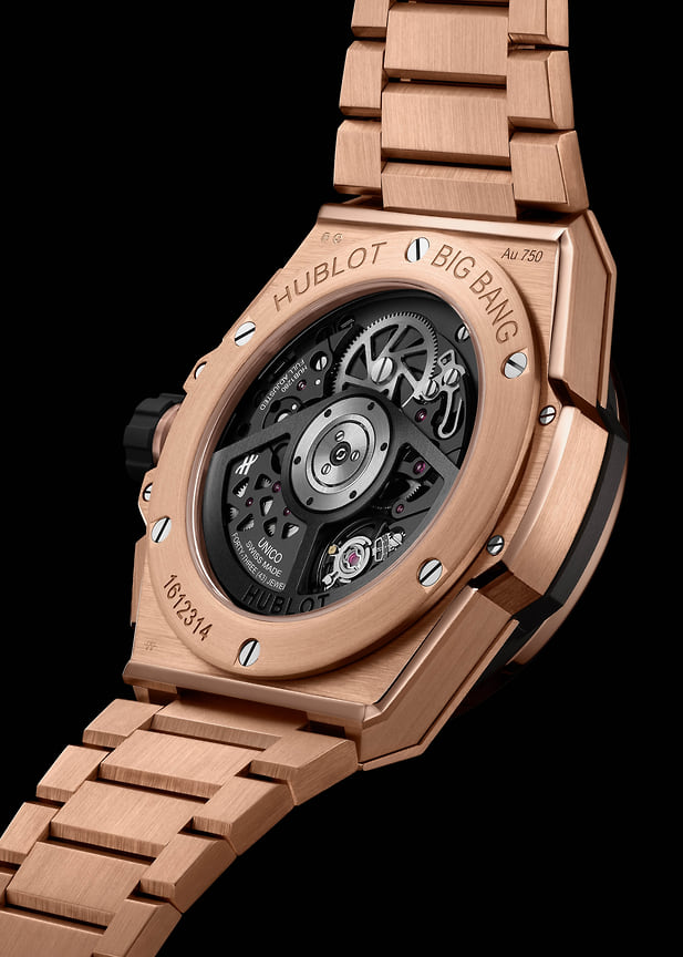 Часы Hublot Big Bang Unico Integrated King Gold Rainbow